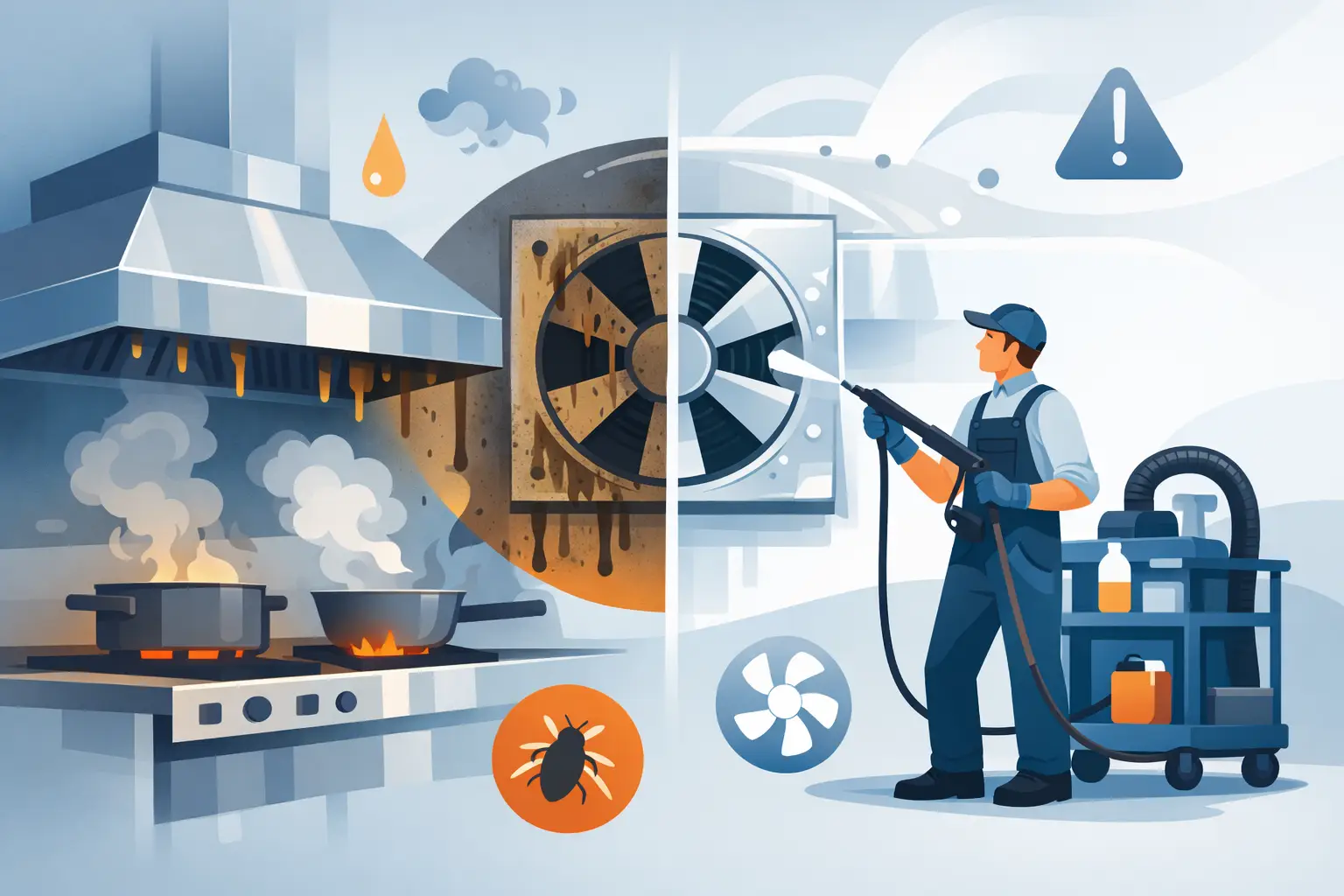9 Top Signs Hood Cleaning Needed Now