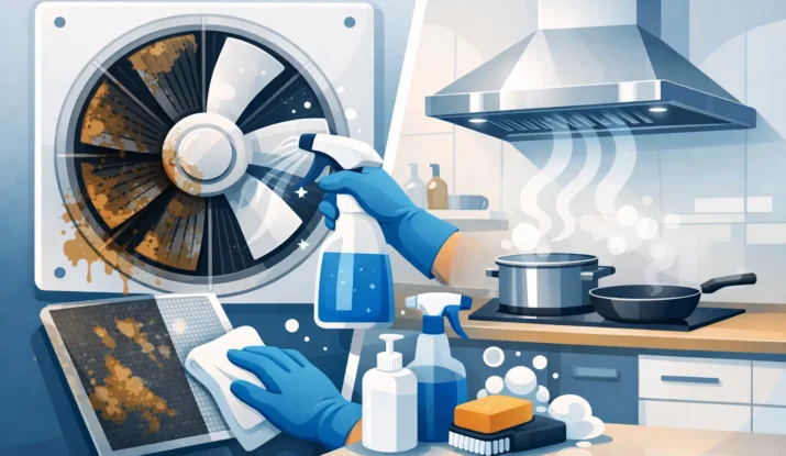 Best Kitchen Exhaust Fan Cleaning Solution