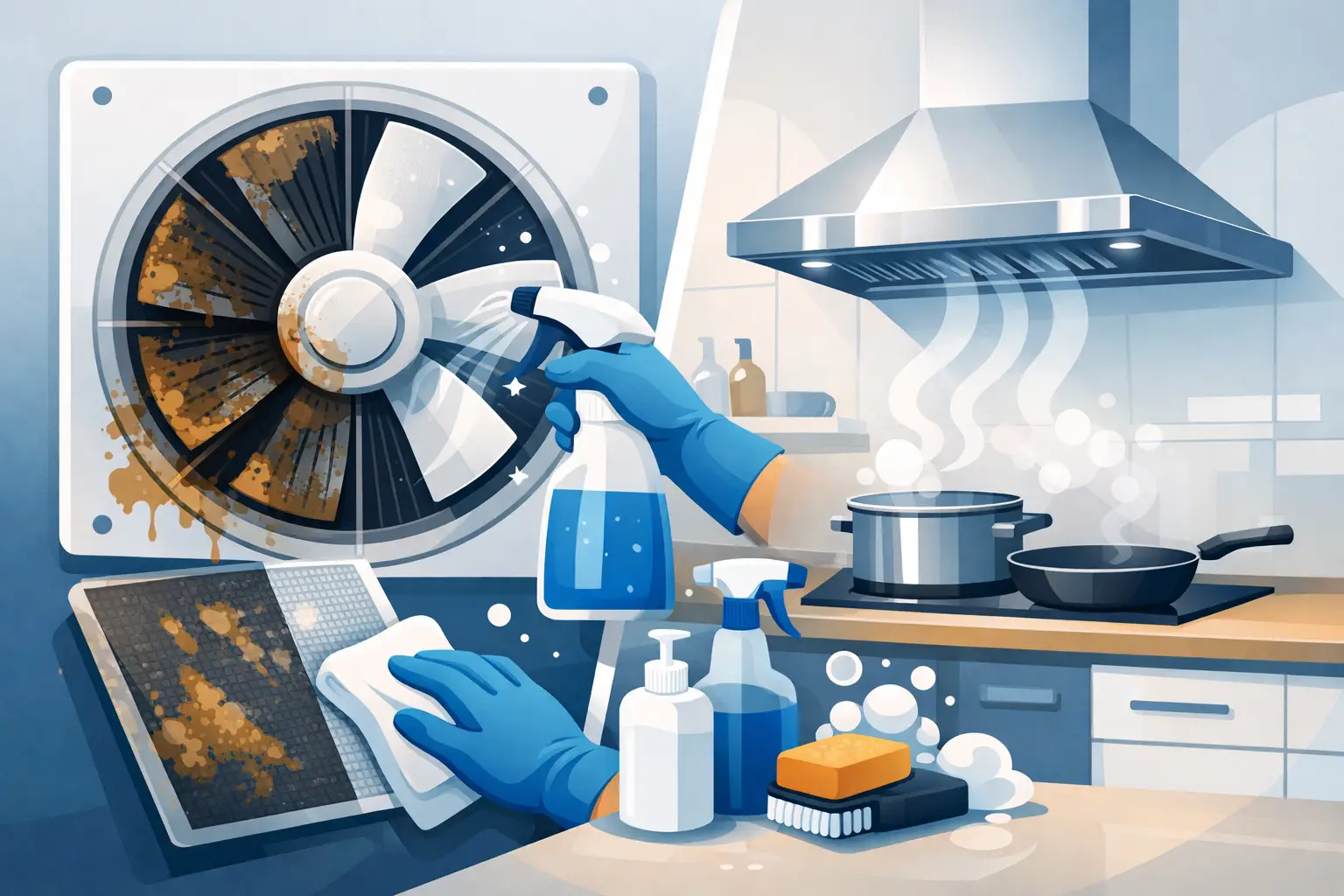 Best Kitchen Exhaust Fan Cleaning Solution
