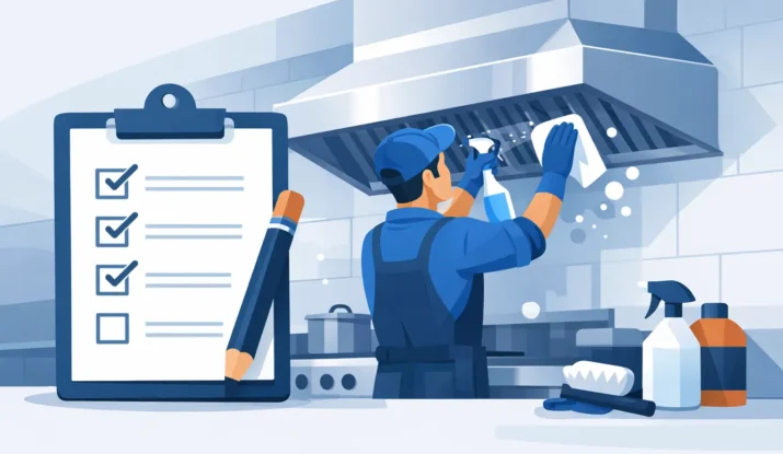 Commercial Hood Cleaning Checklist