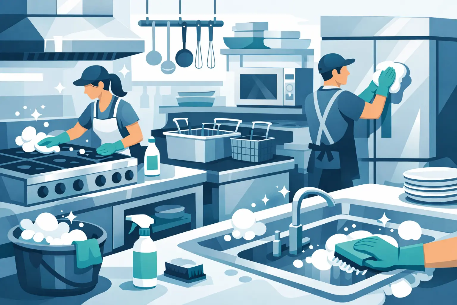 Commercial Kitchen Equipment Cleaning Done Right