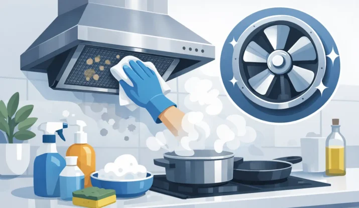How to Keep Kitchen Exhaust Fan Clean