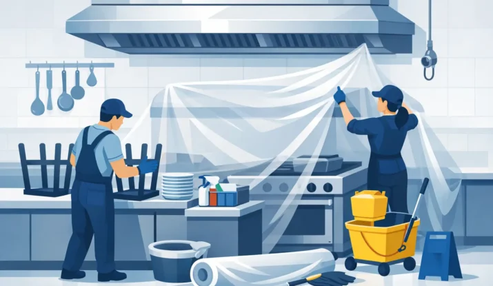 How to Prepare Kitchen for Hood Cleaning