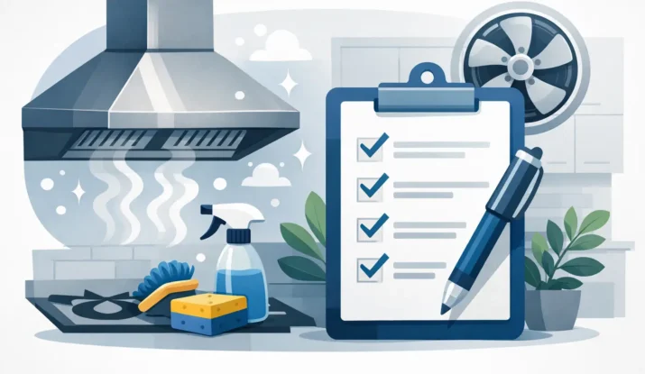Kitchen Exhaust Hood Cleaning Checklist