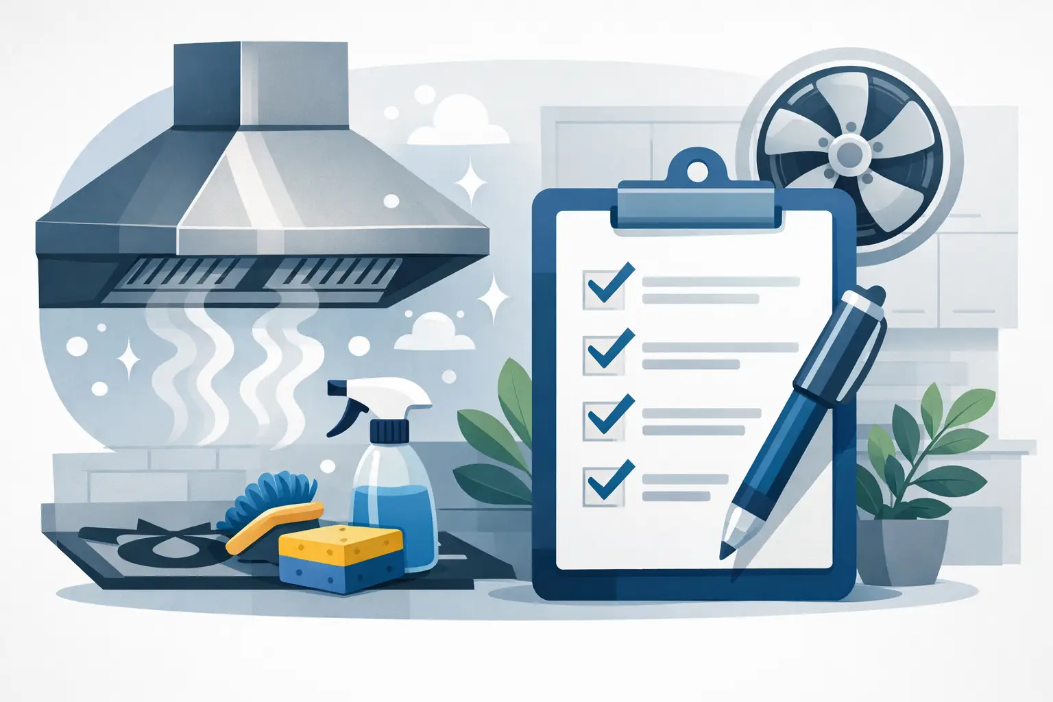 Kitchen Exhaust Hood Cleaning Checklist