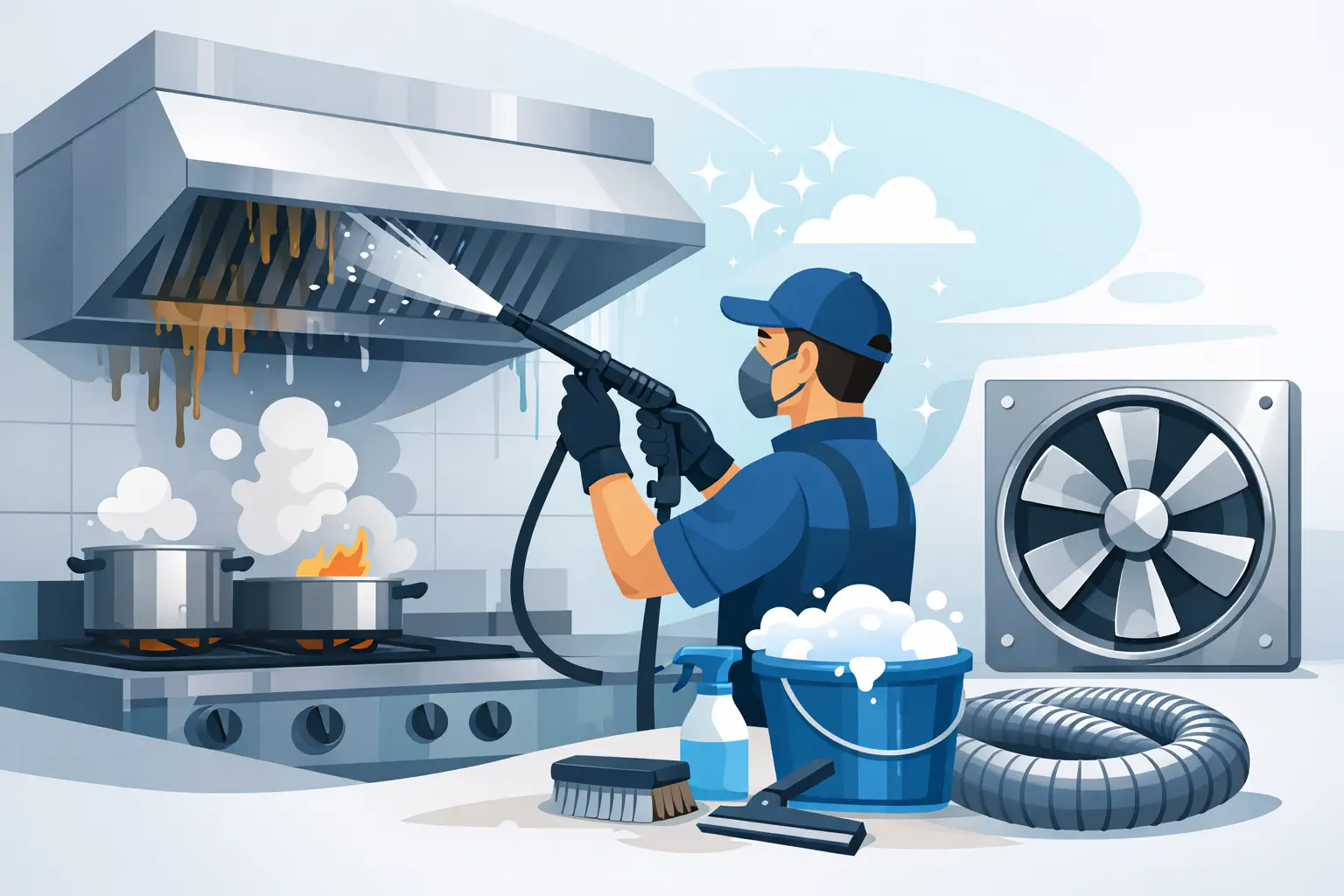 What Does Hood Cleaning Include?