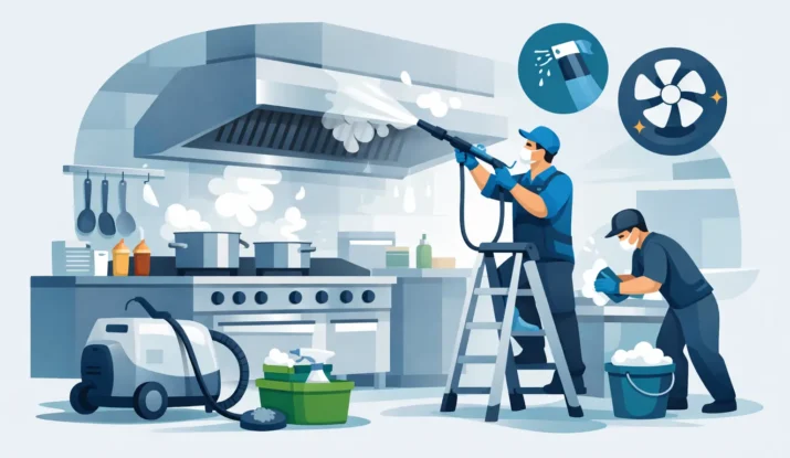 Best Hood Cleaning Methods for Commercial Kitchens