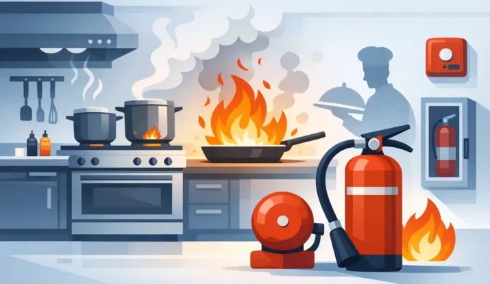 Commercial Kitchen Fire Safety Guide