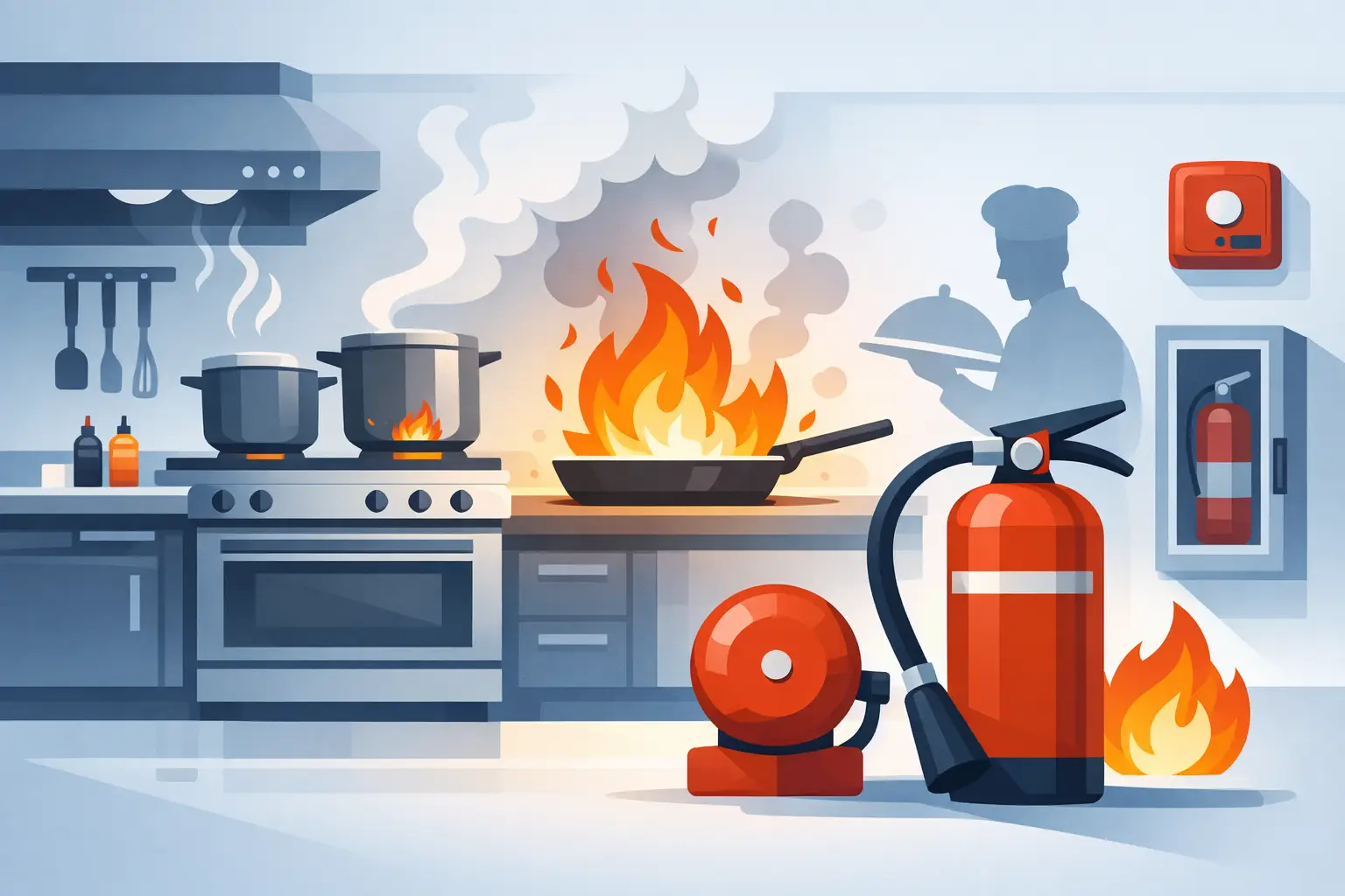 Commercial Kitchen Fire Safety Guide