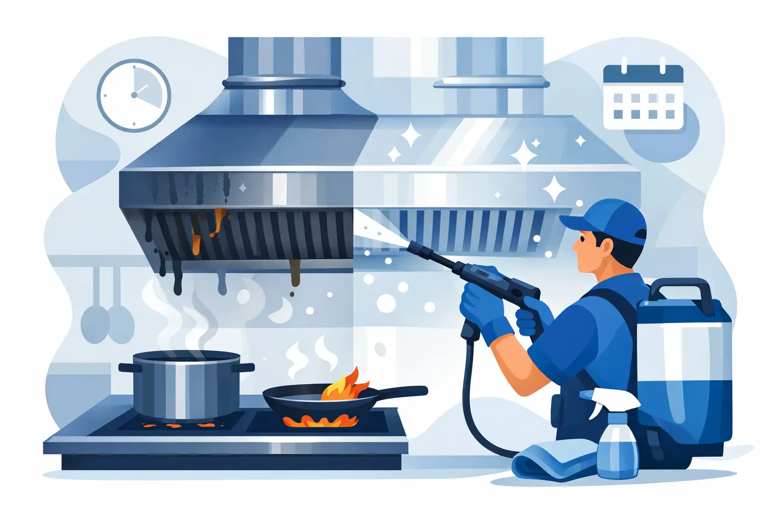 How Often Clean Hood Systems?