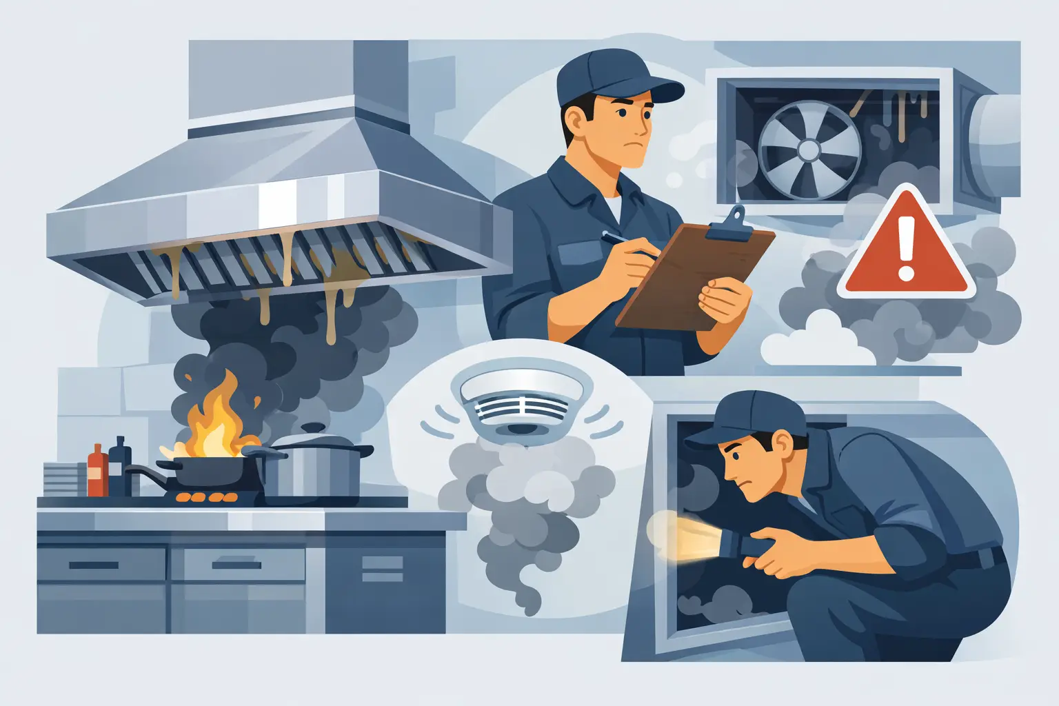 Why Kitchen Exhaust Fails Inspection