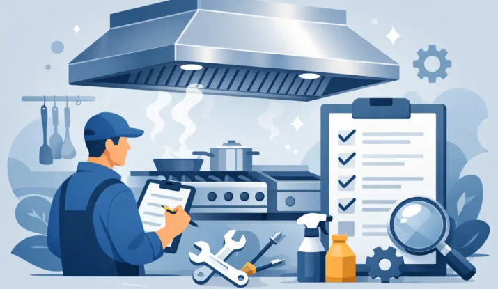 Commercial Kitchen Hood Maintenance Checklist