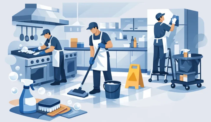 Top Commercial Kitchen Cleaning Priorities