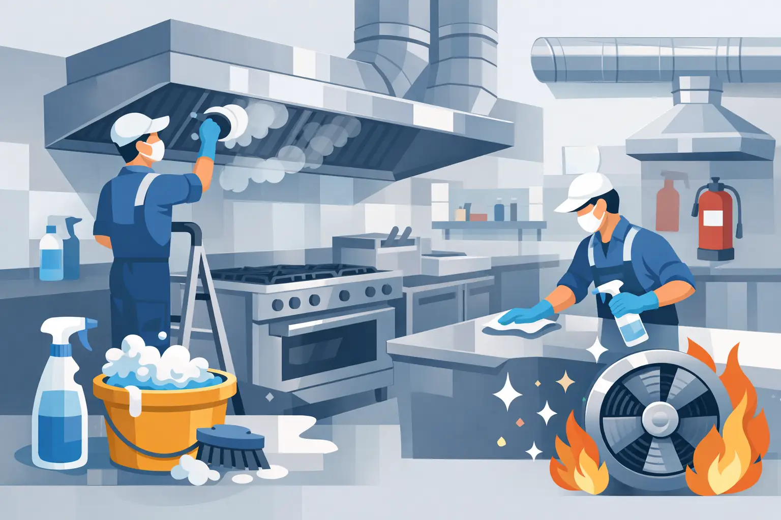 NFPA 96 Cleaning Requirements for Commercial Kitchens