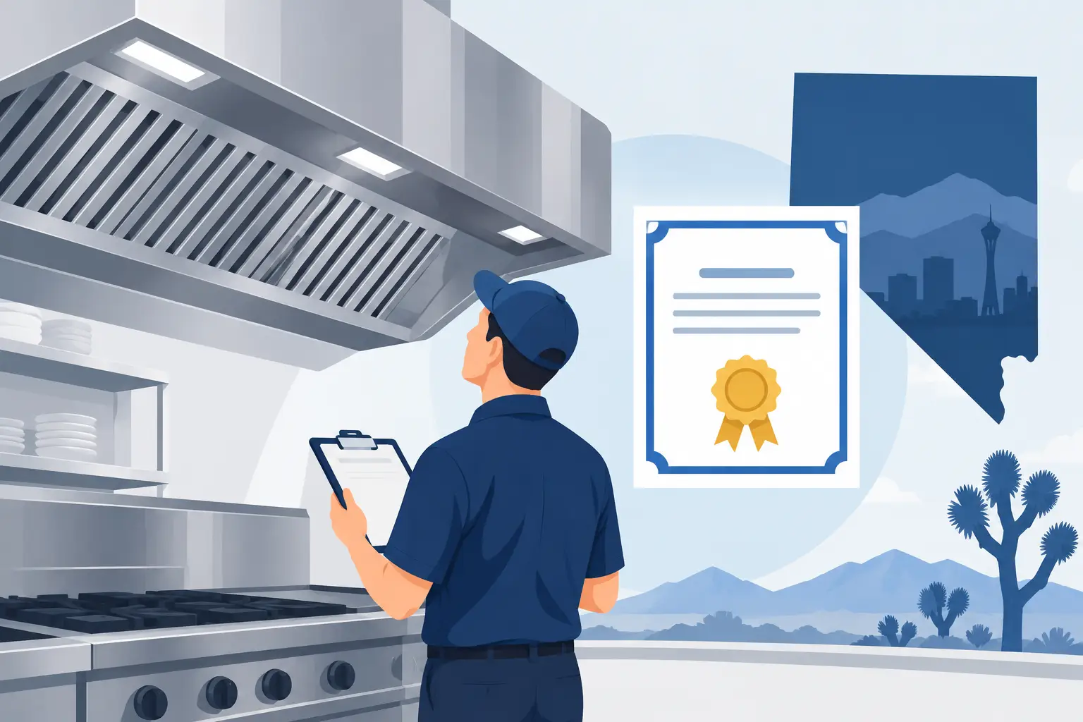 Are Hood Cleaning Certificates Required in Nevada?