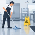 How to Prevent Kitchen Floor Slips at Work